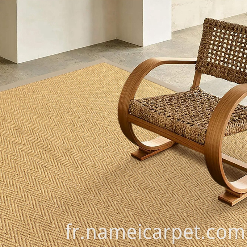 Natural Sisal Fiber Area Rugs Floor Mats 818